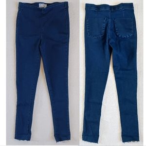 Free People Indigo Blue High-Rise Jeggings